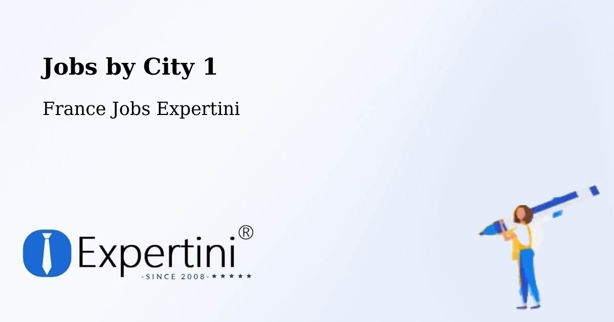 City Jobs in France - Expertini